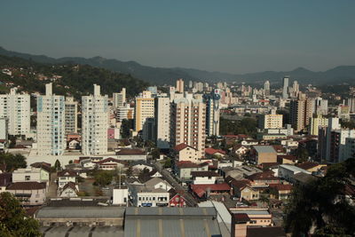 View of cityscape against sky