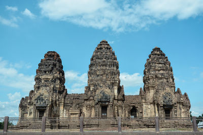 Low angle view of a temple