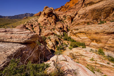 Rock formations