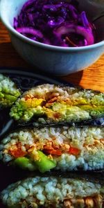 Close-up of food served in bowl