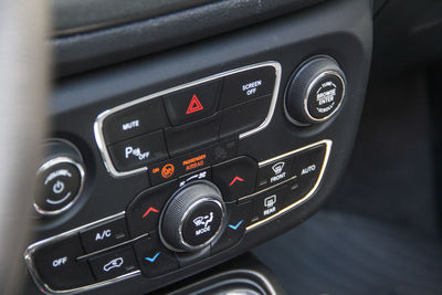 Close-up of vintage car