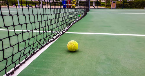 Soccer ball on field