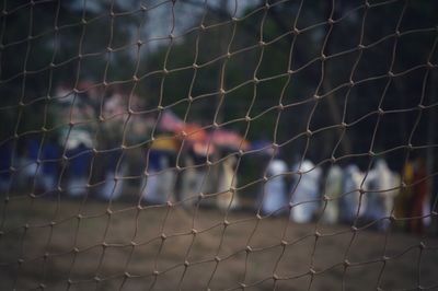 Full frame shot of chainlink fence