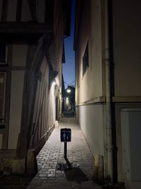 Interior of building