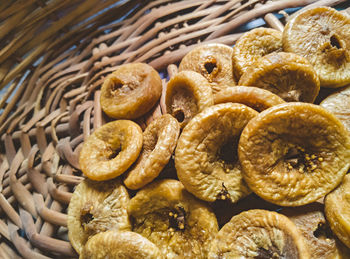 Close-up of fruits in basket