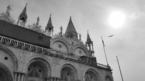 Low angle view of cathedral