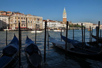 View of buildings at waterfront