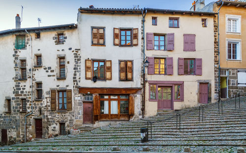 View of residential buildings