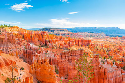 Panoramic view of landscape against sky