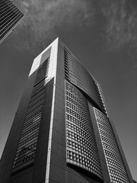 Low angle view of modern office building