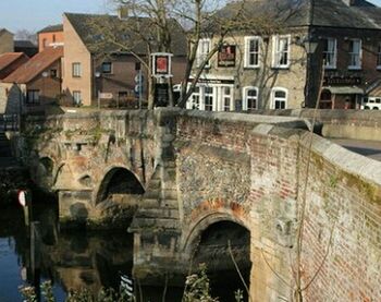 Interior of old building