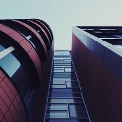 Low angle view of modern building