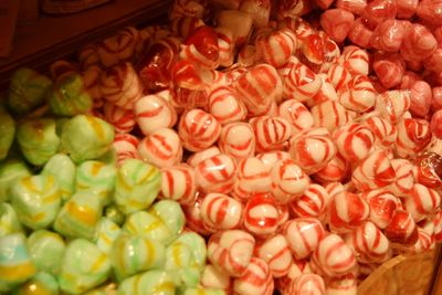 Full frame shot of vegetables for sale in market