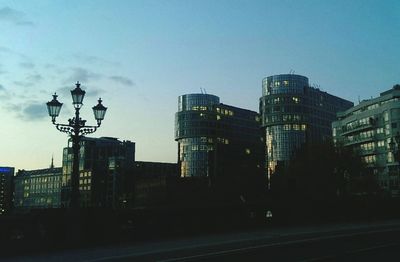 Modern buildings in city