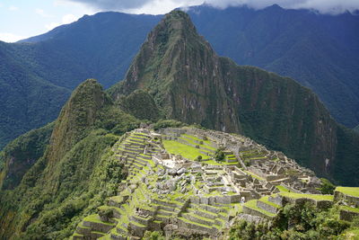 Scenic view of mountains