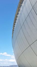 Low angle view of built structure against sky