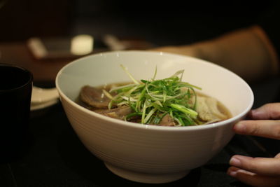 Close-up of food in bowl