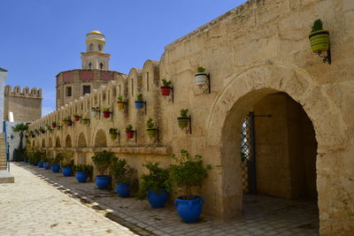 View of old ruins