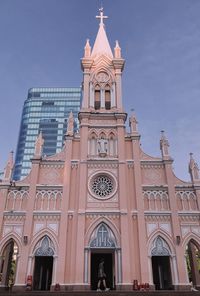 Low angle view of building against sky