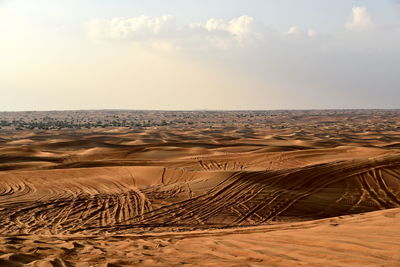 Sharjah desert area, one of the most visited places for off-roading by off roaders