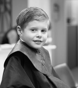 Portrait of cute girl