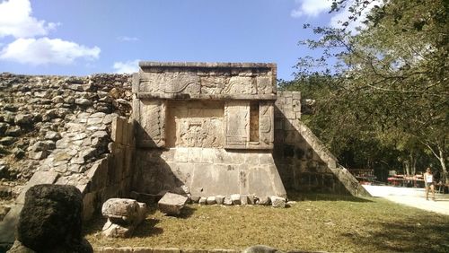 Built structure against the sky