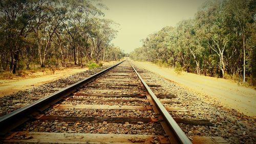 Railroad tracks