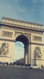 View of historical building