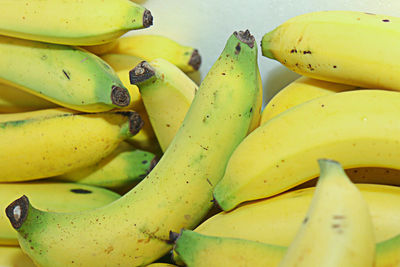 Full frame shot of yellow fruits in market