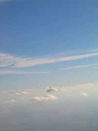Scenic view of cloudy sky