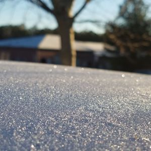 Surface level of winter