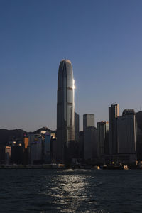 City at waterfront