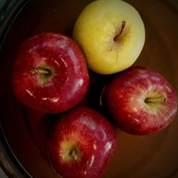 Close-up of red apple