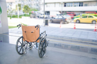 Bicycle on street