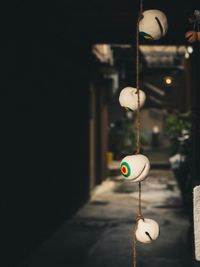 Street light against sky