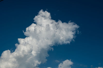 Low angle view of clouds in sky