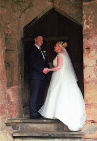 Full length of woman standing on ground
