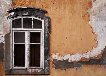 Window of old building