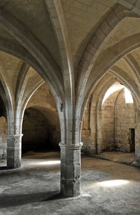 Columns in historic building