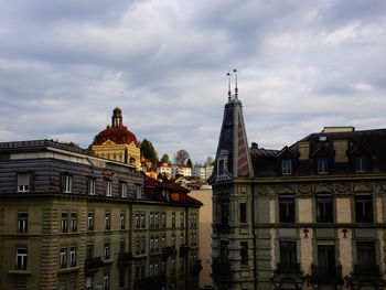 View of buildings in city