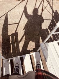Self shadow portrait