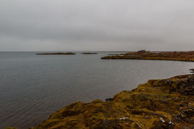 Scenic view of sea and sky