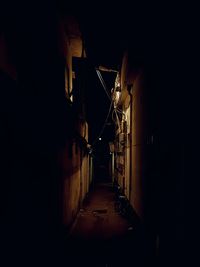 Illuminated corridor