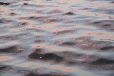 Full frame shot of rippled water