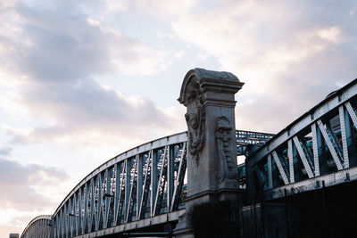 Low angle view of bridge