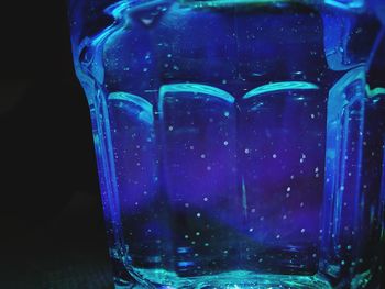 Close-up of blue water