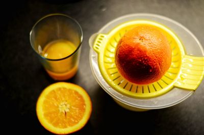 Close-up of drink on table