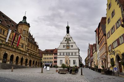 View of buildings in city