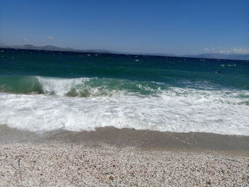 Scenic view of beach