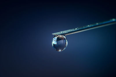 Close-up of water drop